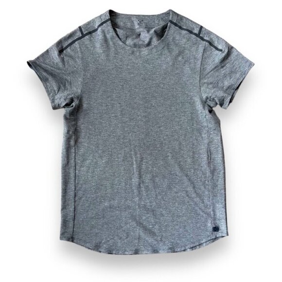 Refract Short Sleeve lululemon lab heathered black size 8/10 - Picture 3 of 7